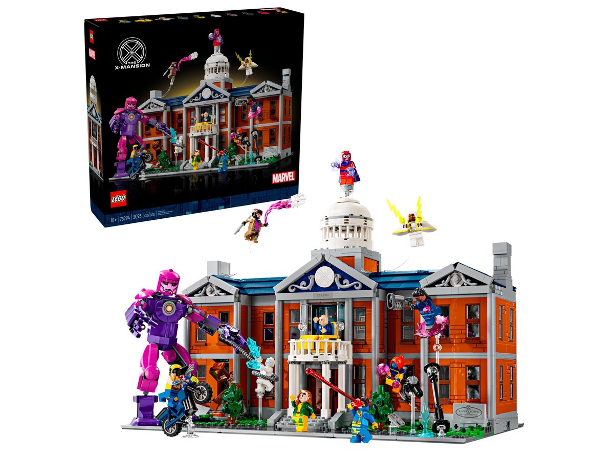 LEGO Super Heroes, klocki, X-Men: Instytut Xaviera, 76294