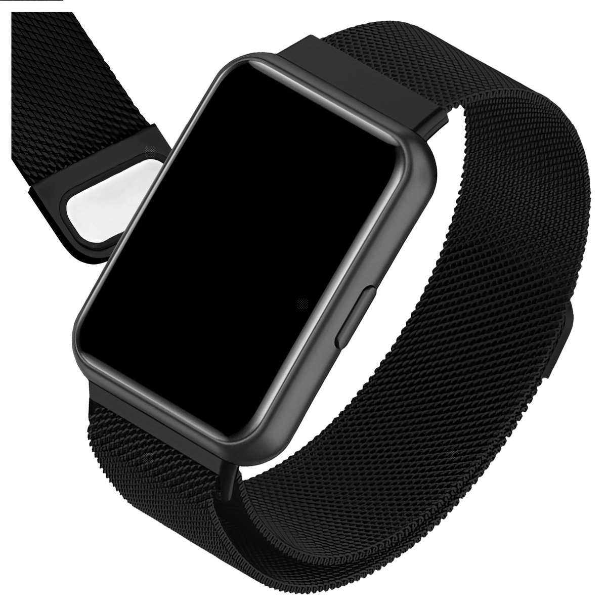 Pasek do Huawei Watch Fit 2 magnetyczny (Czarny)
