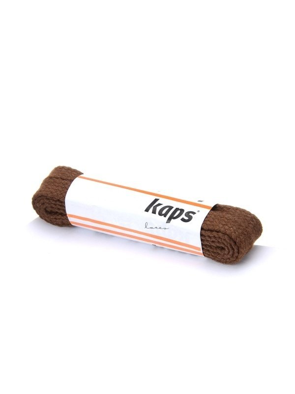 Brązowe, płaskie, sznurówki do butów, 120 cm, Kaps