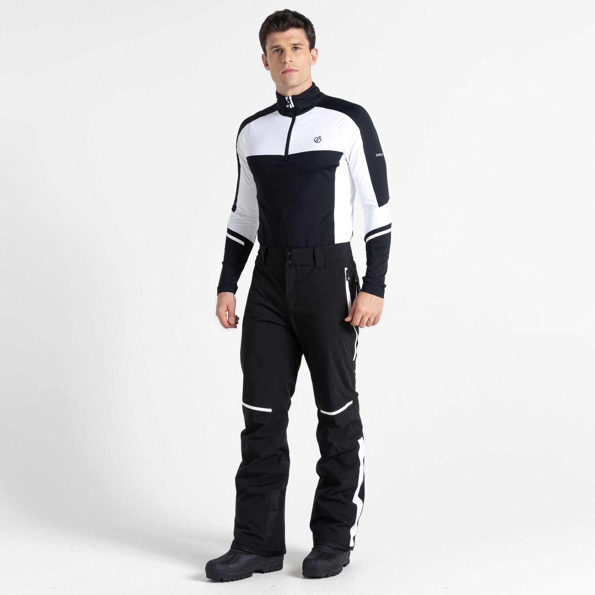 Dare 2b - Męskie Spodnie Narciarskie Speed Czarny, Rozmiar: Xxxl - Wyprzedaż