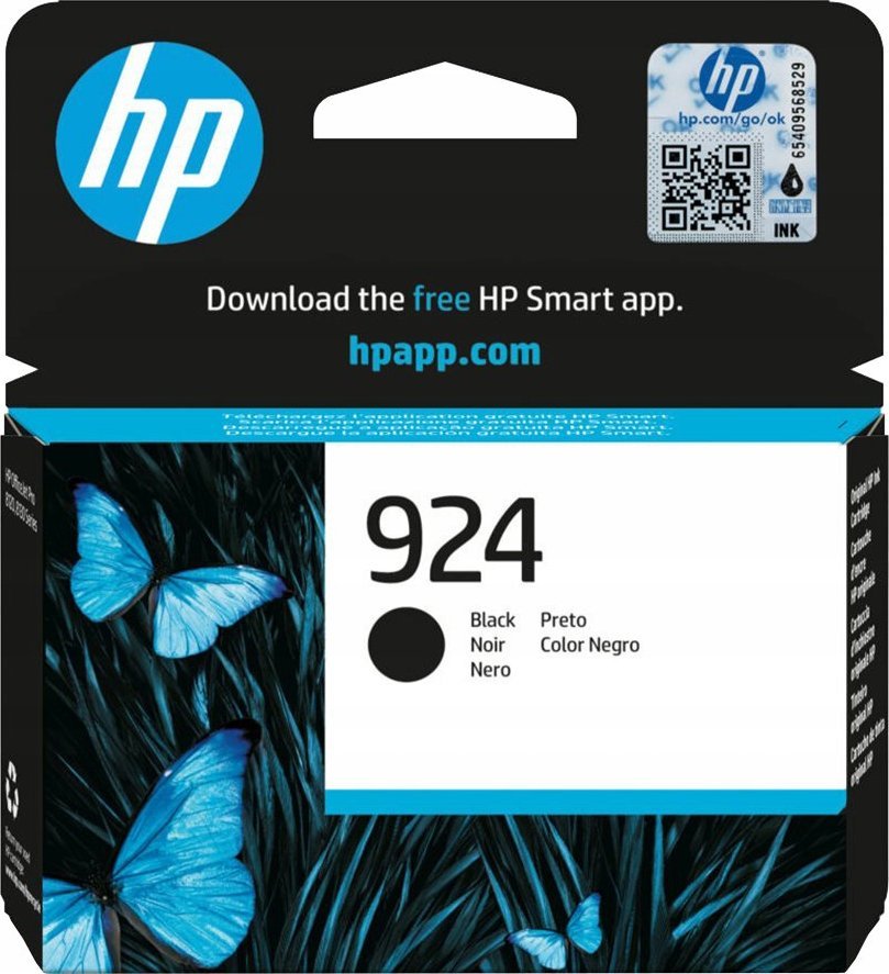 Tusz HP Tusz 924 Black 4K0U6NE