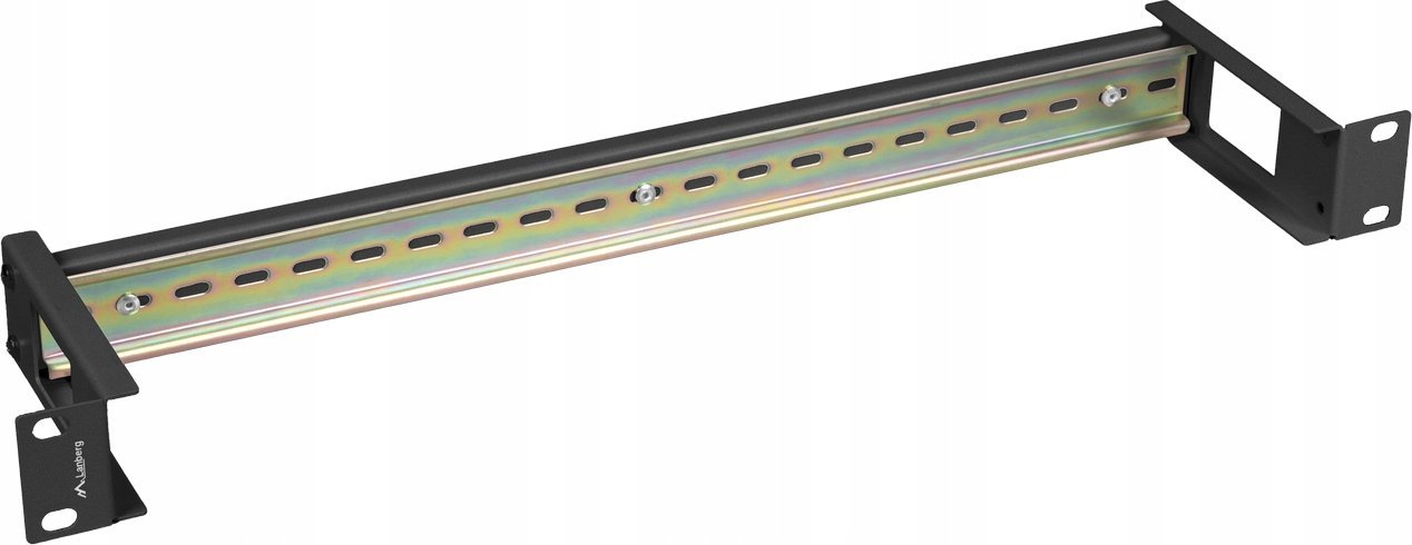 Lanberg LANBERG Szyna Montażowa Din TS-35 1U 19inch Czarny
