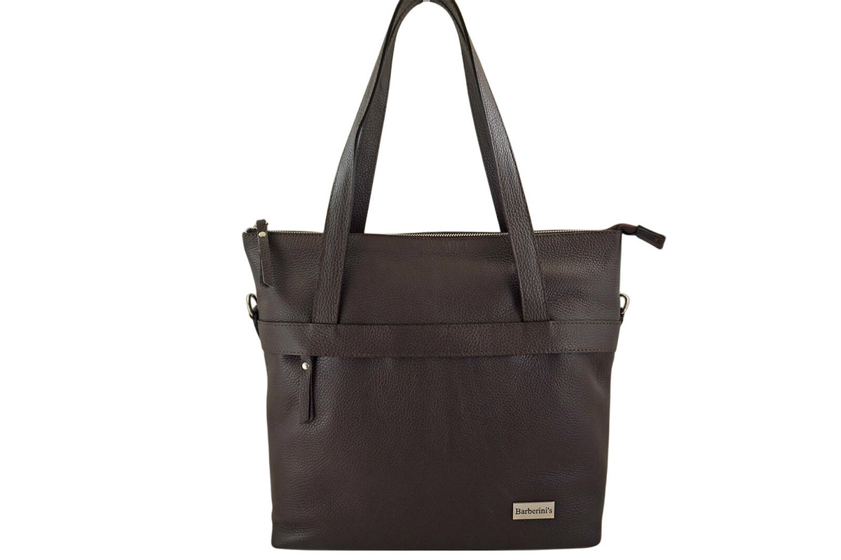 Torebka skórzana shopperbag na ramię Barberini's