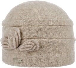 Czapka z Sukna Welnianego Classic Uni by Seeberger, jasnobeżowy, One Size
