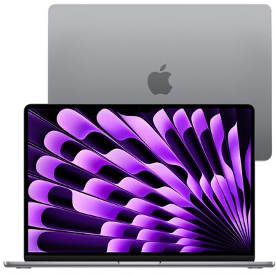 Apple MacBook Air M3/16GB/256/Mac OS Gwiezdna szarość 8R GPU MC8G4ZE/A