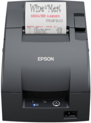 Epson TM-U220IIB, ERC38B, cutter, LPT, white