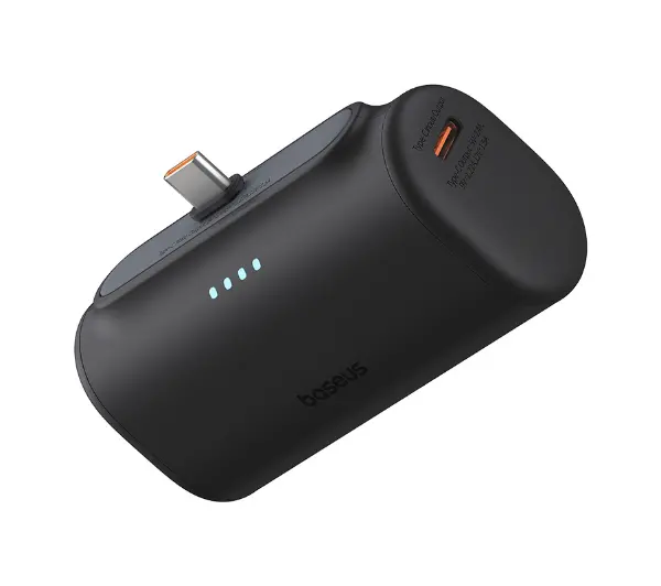 Baseus Compact IP 5000mAh 20W Lightning Czarny