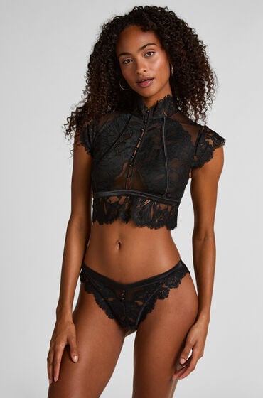 Hunkemöller Stringi Amelia Czarny
