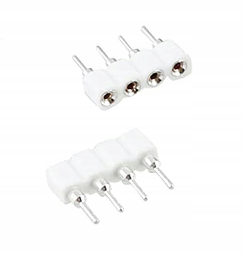 Złączka do taśmy led rgb 4-pin żeńska grzebyk 1szt