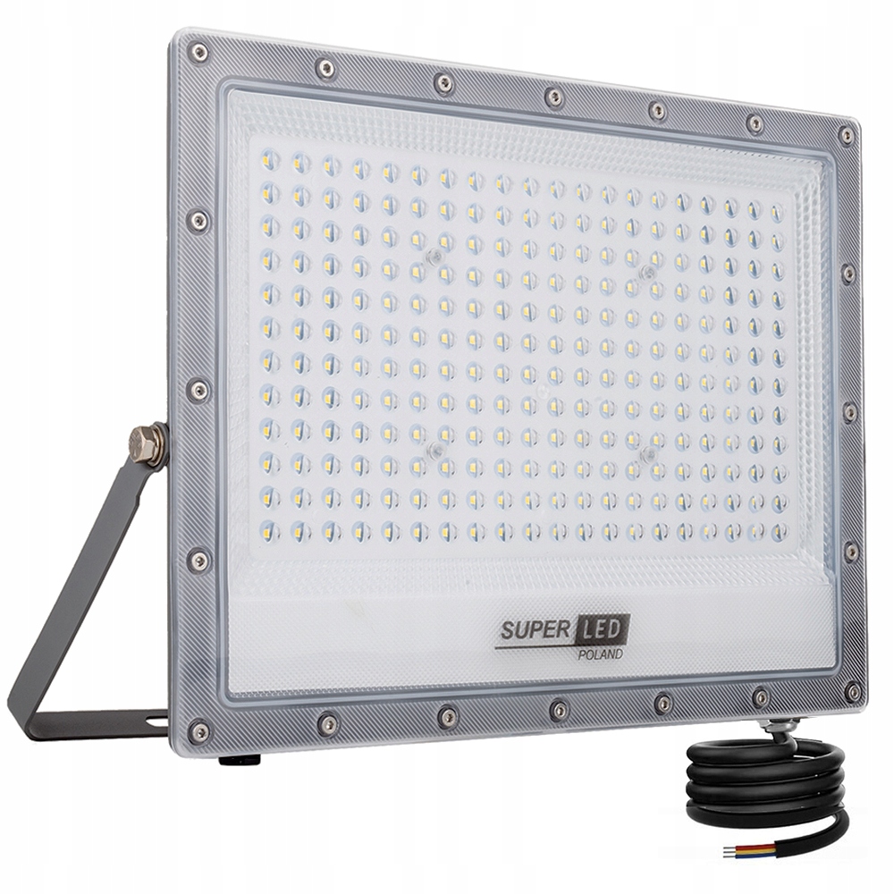 Naświetlacz Led Halogen Lampa Slim Led 300W 33000lm Premium SuperLED