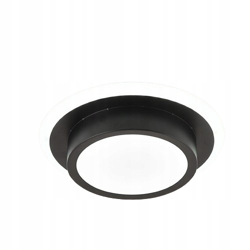 Lampa Sufitowa Plafon Żyrandol Czarna Led Loft 3 Wisząca