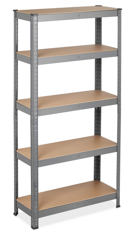 Regał Magazynowy Metalowy Relaxdays 150 X 75 X 30 CM Max 175 Kg Na Półkę