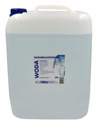 Woda demineralizowana 20 L