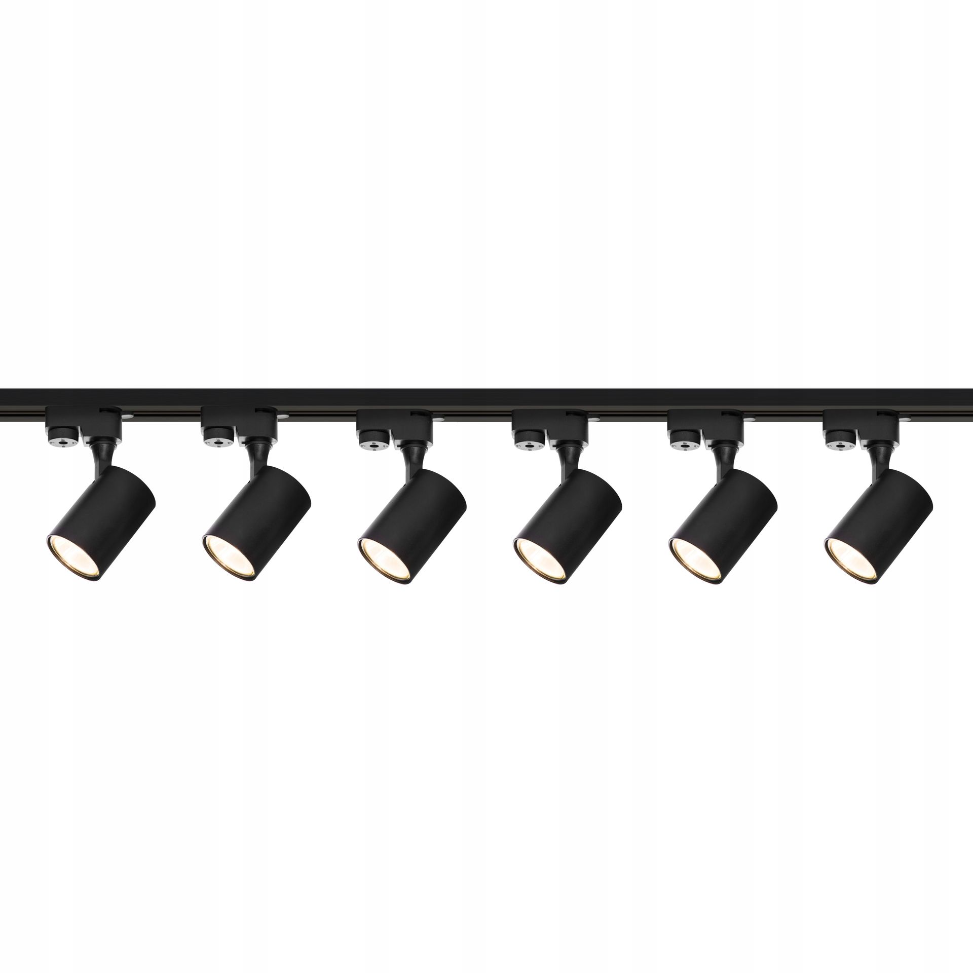 Zestaw 6x Lampa Led Reflektor GU10 Szynoprzewód 2M