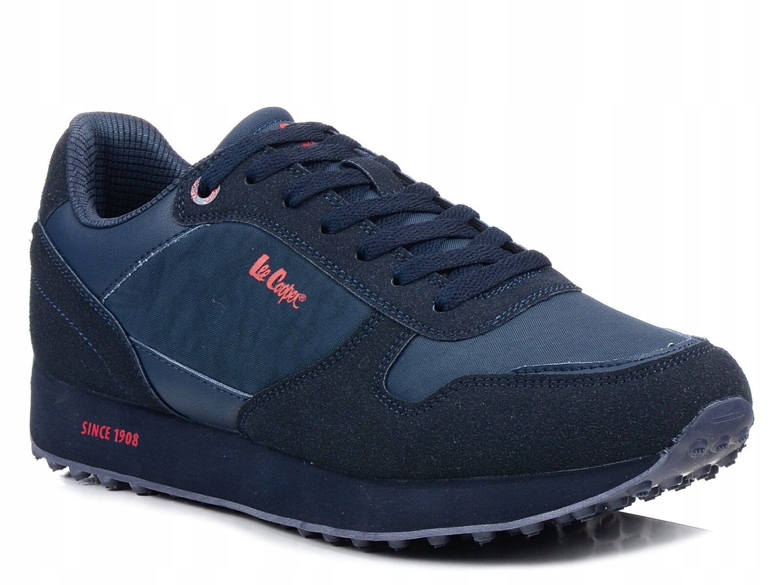 Buty męskie sportowe granatowe lekkie wkładka memory Lee Cooper 2336M 44