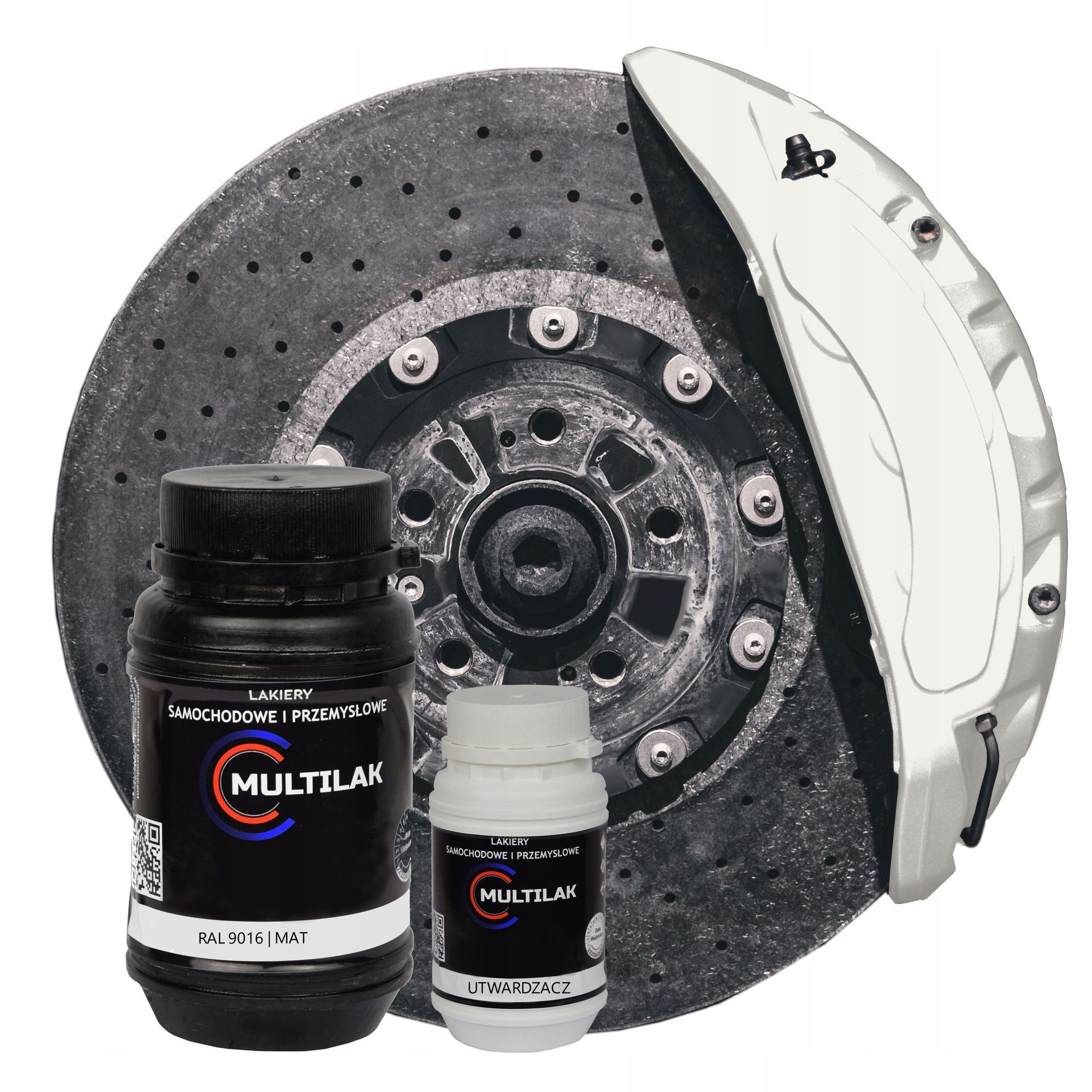 Lakier farba do zacisków hamulcowych Ral 9016 mat