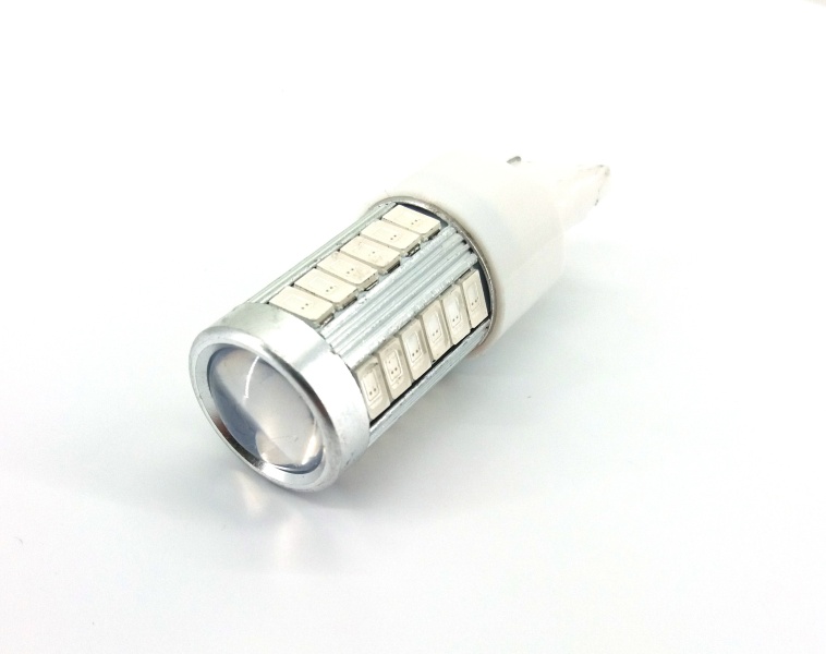 Led 7440 pomarańczowa 12-24V W21W canbus 1000lm