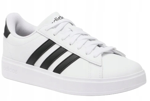 Adidas Buty Męskie Sportowe Grand Court 2.0 białe stylowe 41 1/3 Eu