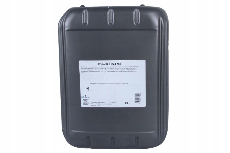 Olej sprężarkowy Orlen Coralia L-daa 100 20L Sae 100