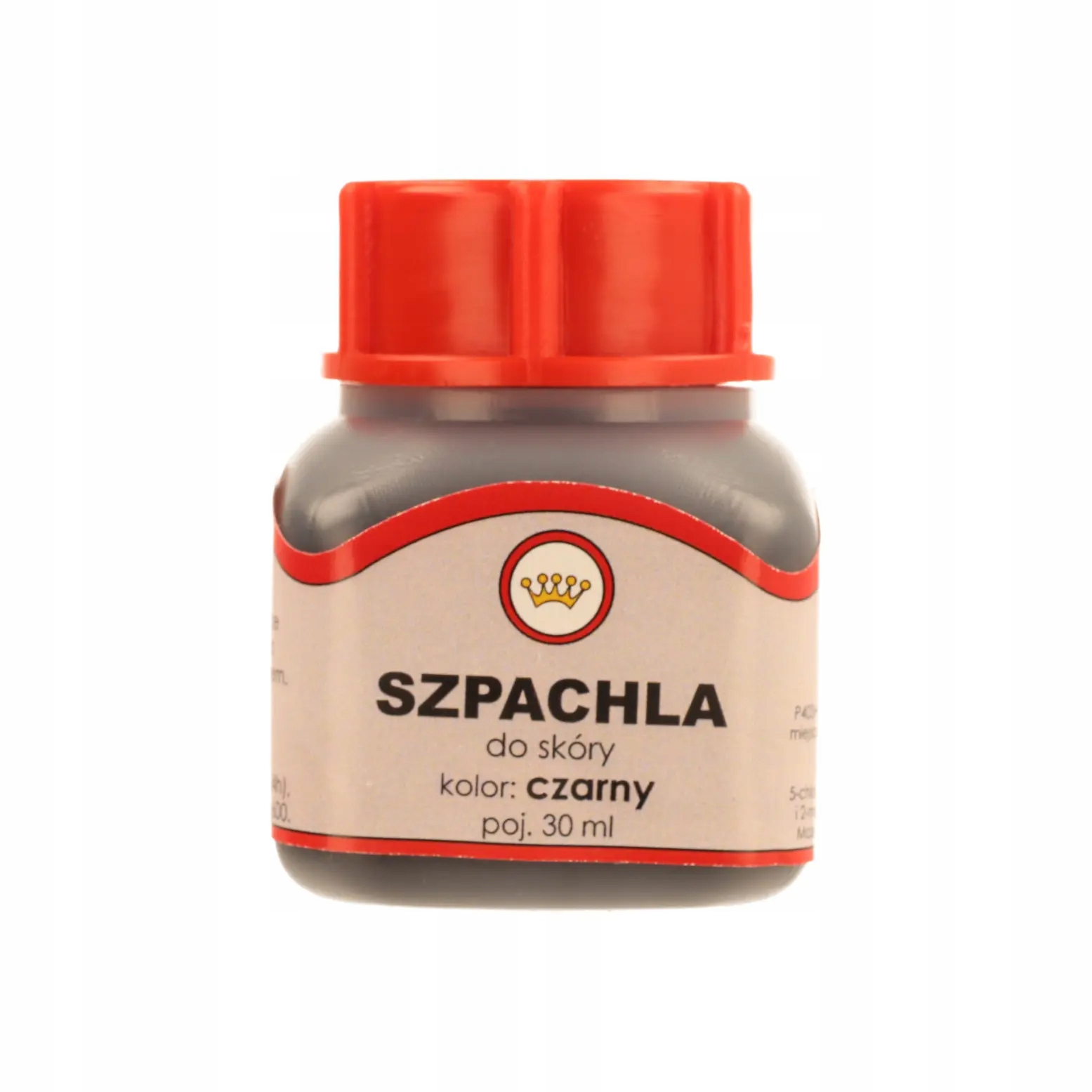 Szpachla do Skóry wypełnia pęknięcia 30ml Czarna