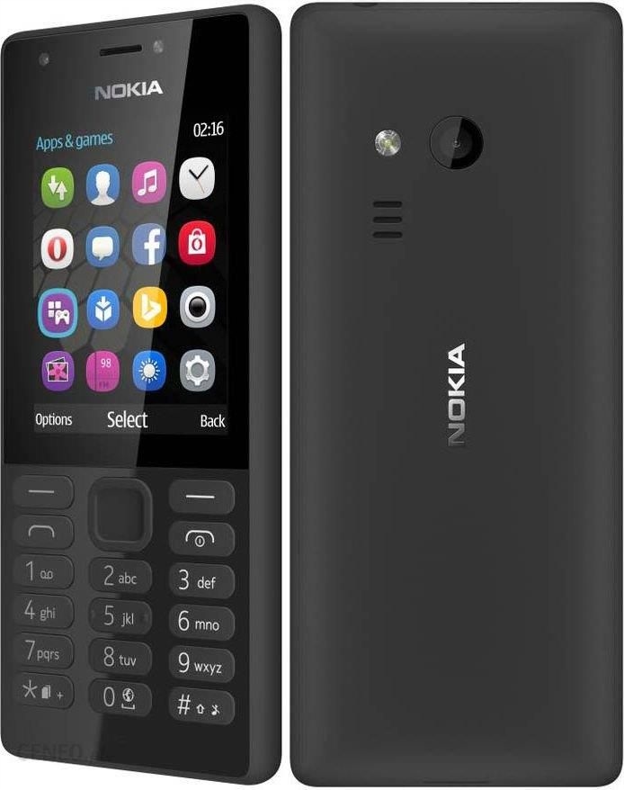 Nokia 216 16 MB 16 MB 3G Czarny z klawiaturą Polski