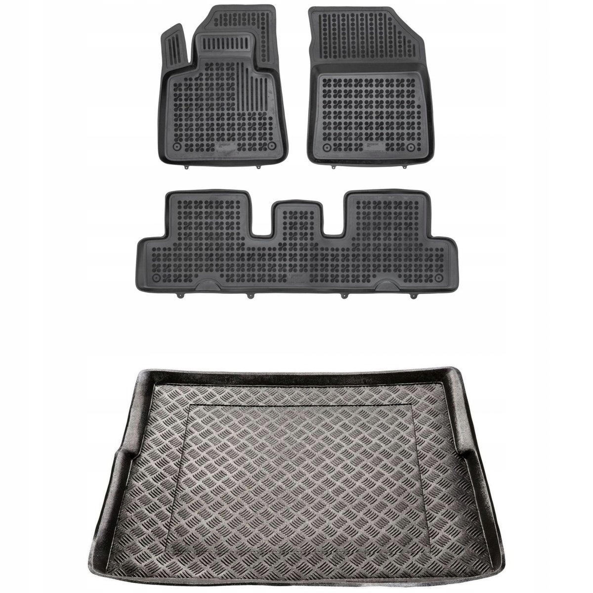 Zestaw dywaniki i mata korytka Citroen C4 Picasso II 2013-2018 Stopery