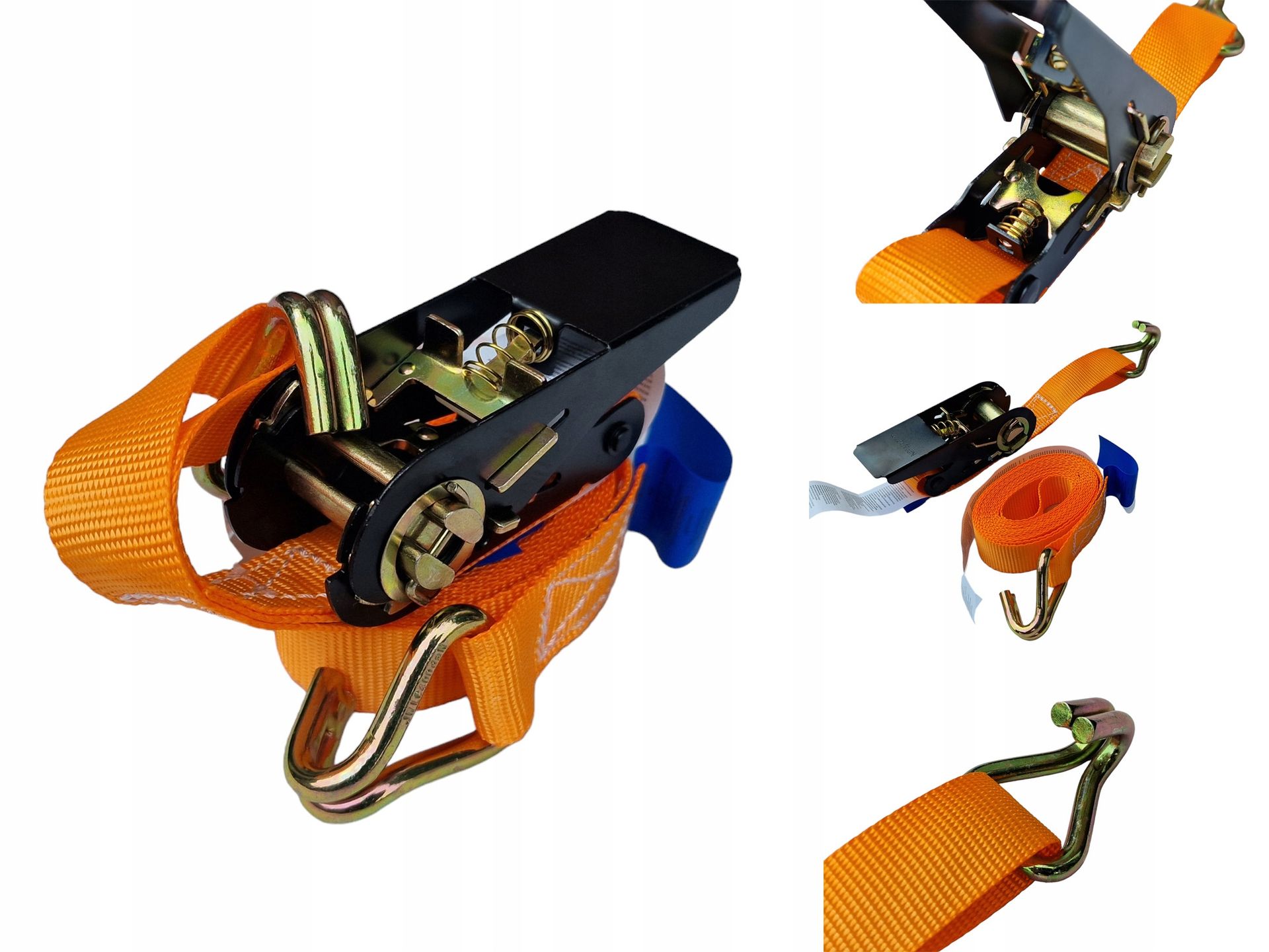 Pas Transportowy 25mm 6m Pasy Transportowe Tuv Gs Atest Z Napinaczem Kpl