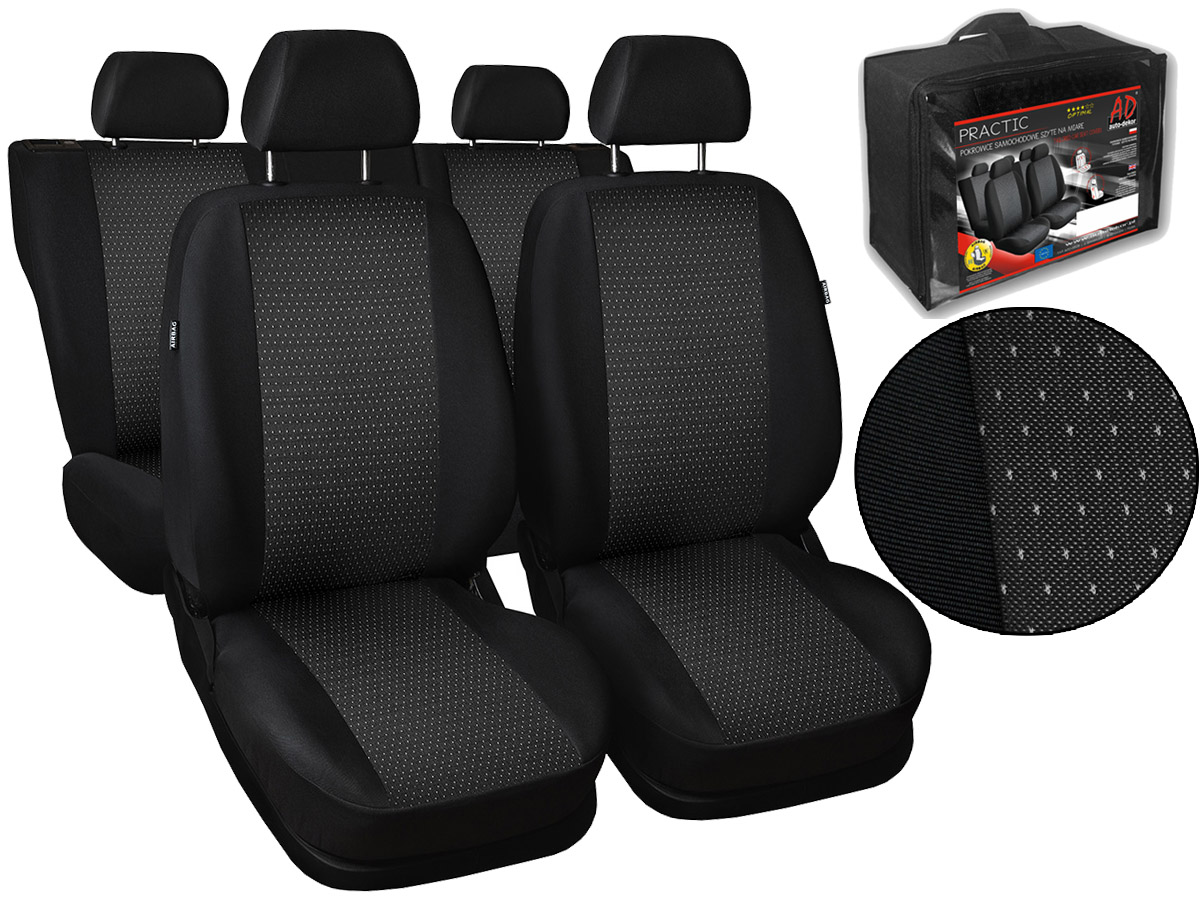 Pokrowce Szyte Na Miarę Fiat Panda 2 classic 03-12