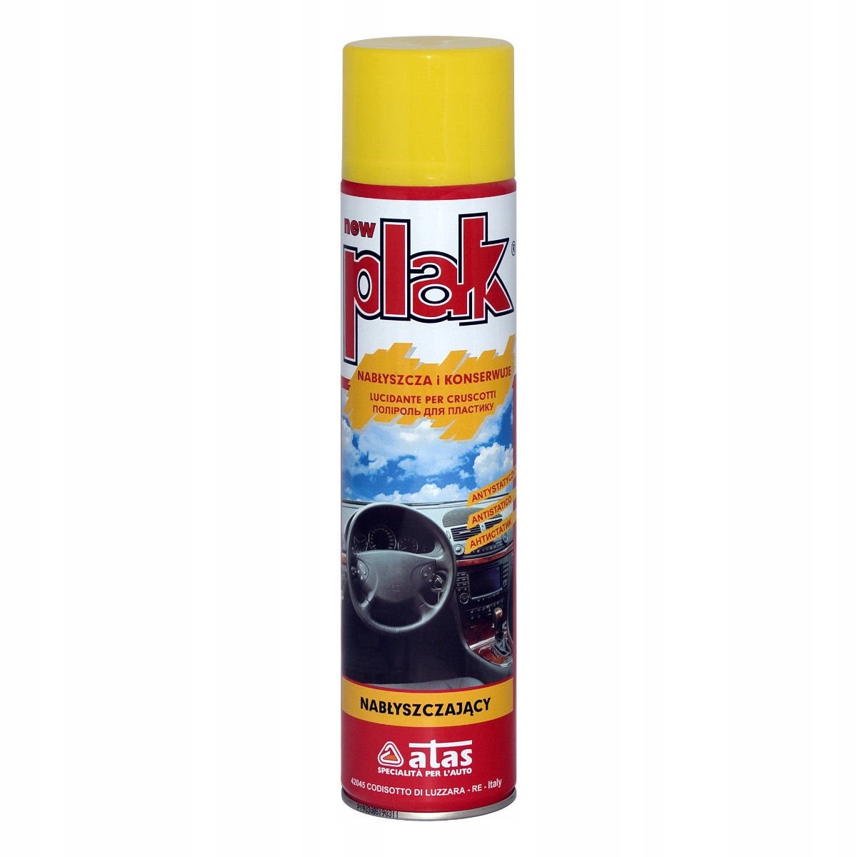 spray do kokpitu Cytryna Plak 600ml aerosol