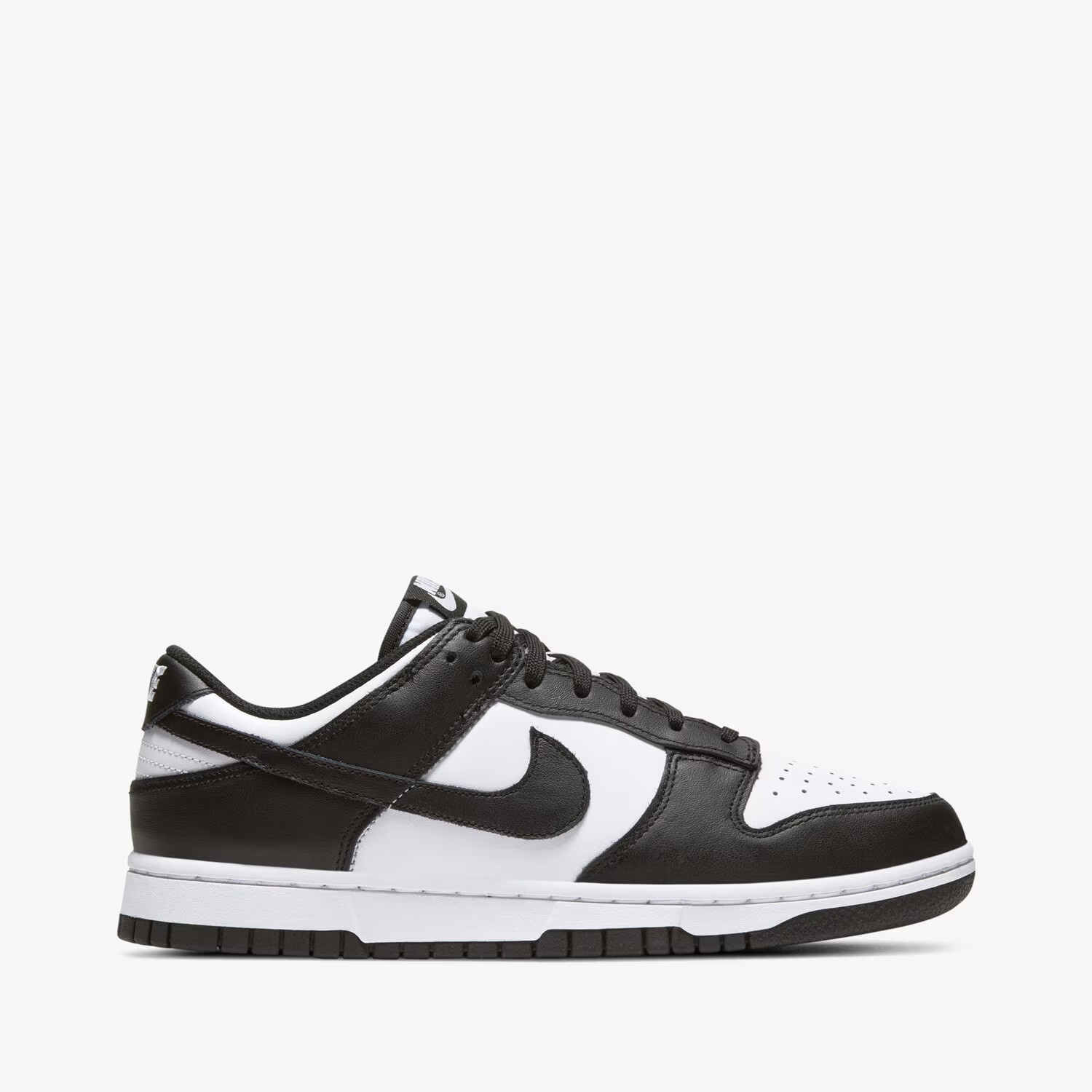 Nike Buty Dunk Low Sznurowane Czarno-Białe DD1503101 36