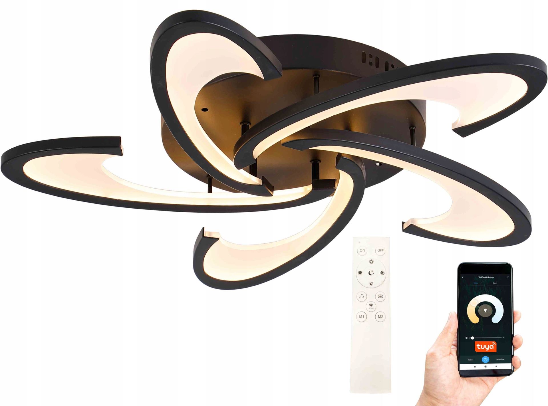 Żyrandol Centaurus Plafon lampa sufitowa 70cm Tuya