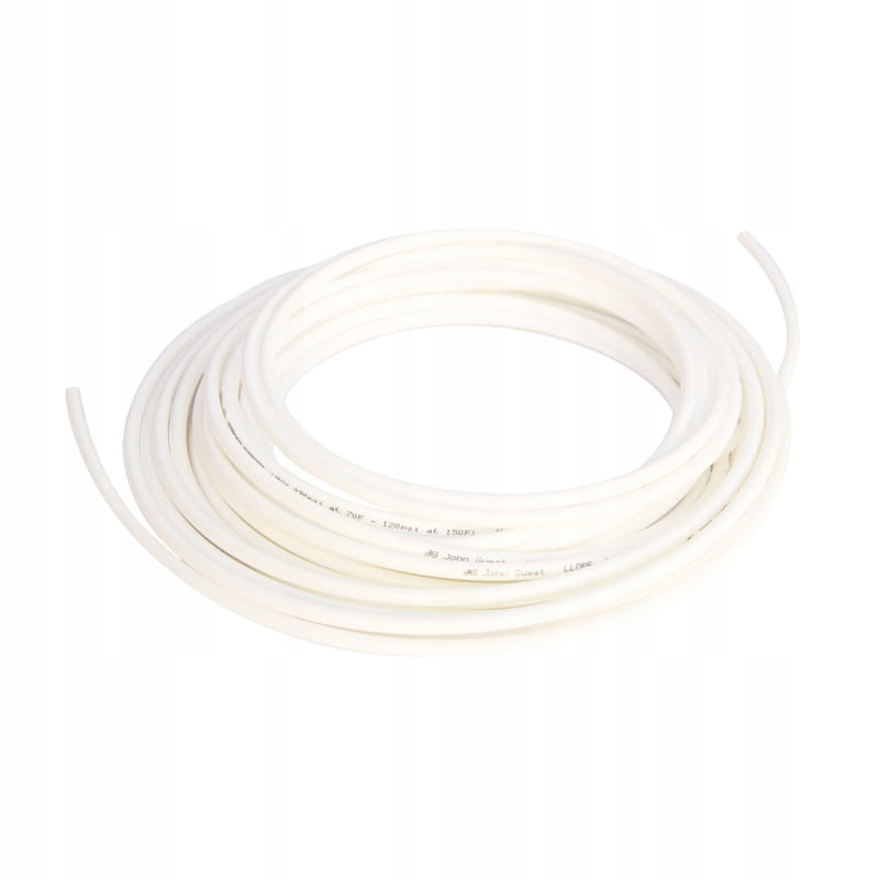 Wężyk do lodówki, wąż do filtra wody 1/4'' kolor biały, John Guest 1/4 cala