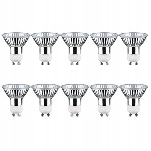 10x Żarówka halogenowa halogen GU10 230V 20W Jdr