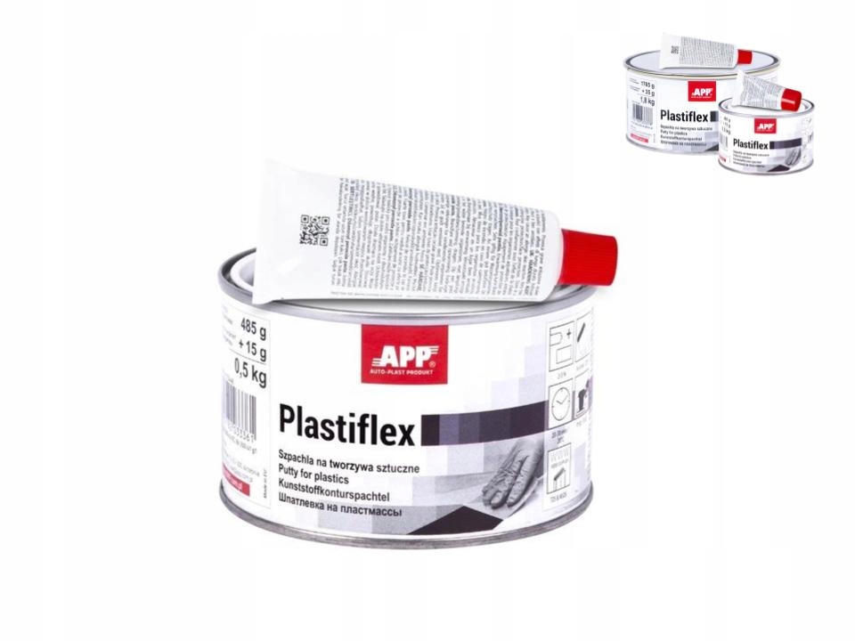 App Plastiflex szpachla na tworzywa sztuczne 0,5kg
