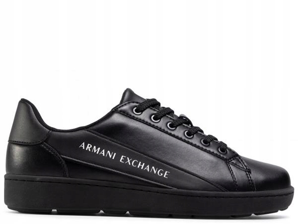 Buty Męskie Armani Exchange XUX082-XV262-K001 Ax Sneaker Czarne 45