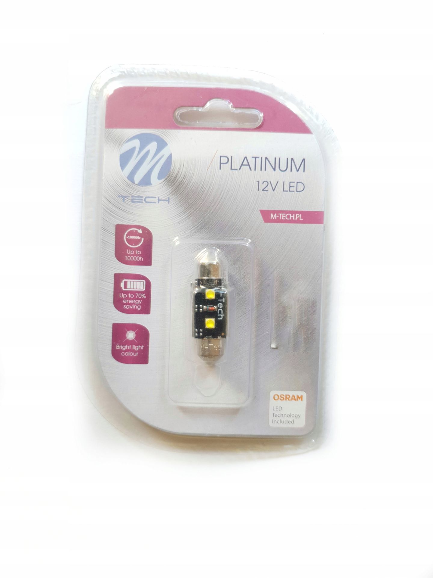 Led 12V C5W 3W 36MM 2X Led Osram 1szt