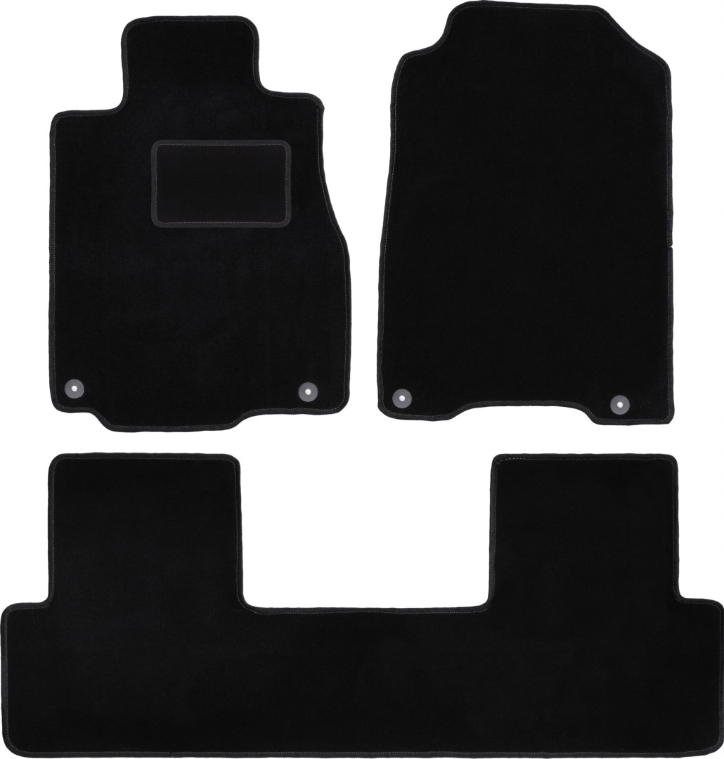 dywaniki czarne do: Honda Cr-v IV Suv 2011-2018