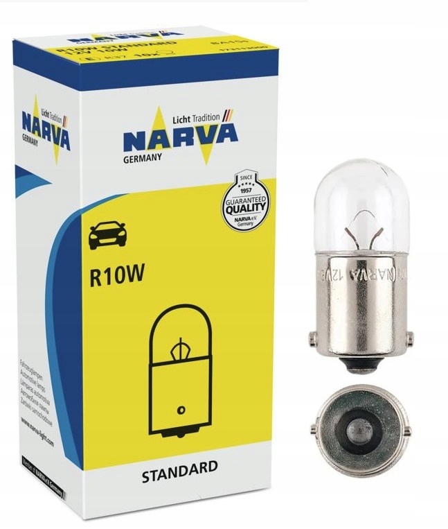 Żarówka Narva 17311 12V R10W BA15S