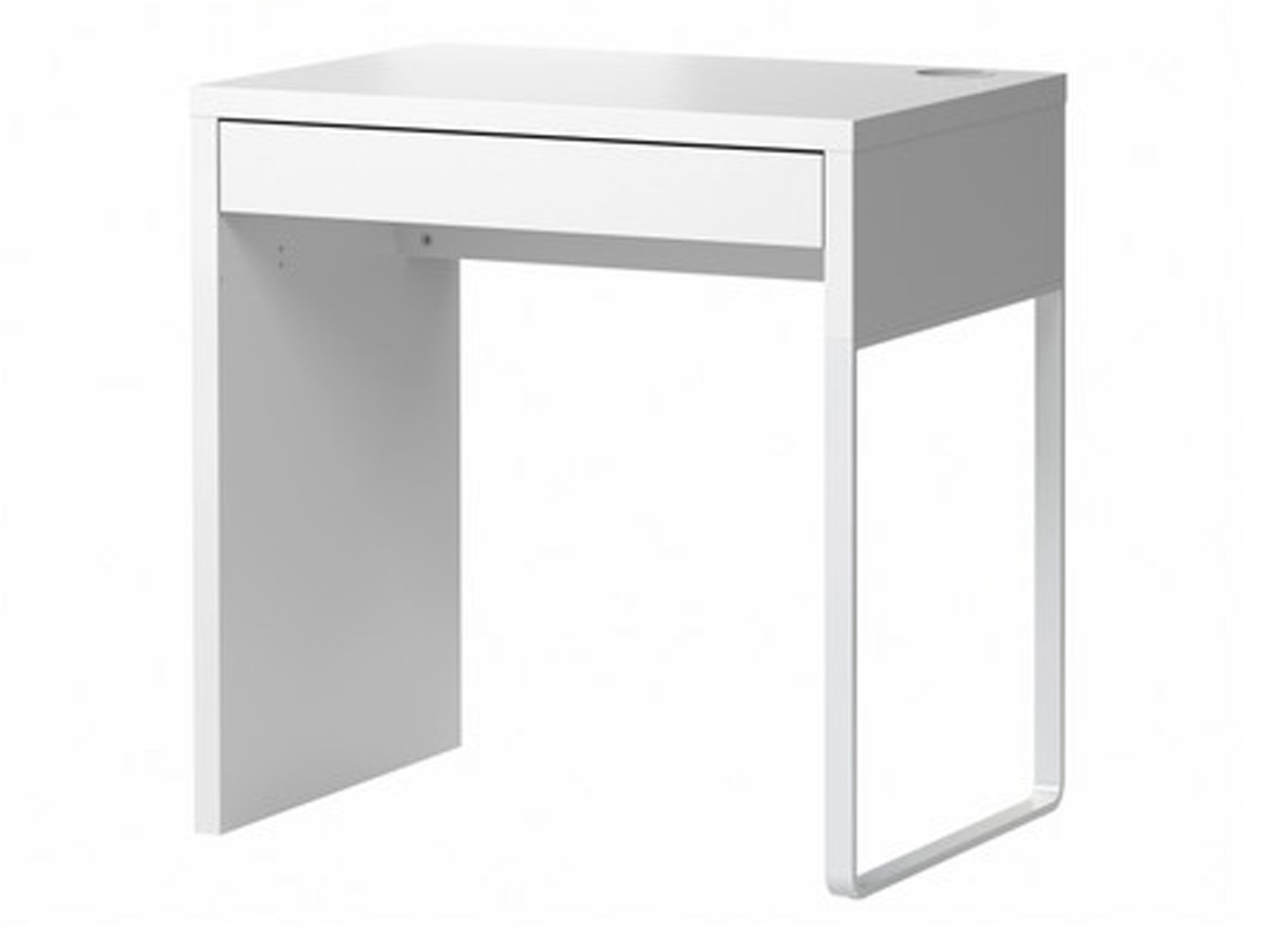 Ikea Micke biurko 73x50x75 cm z szufladą Biały