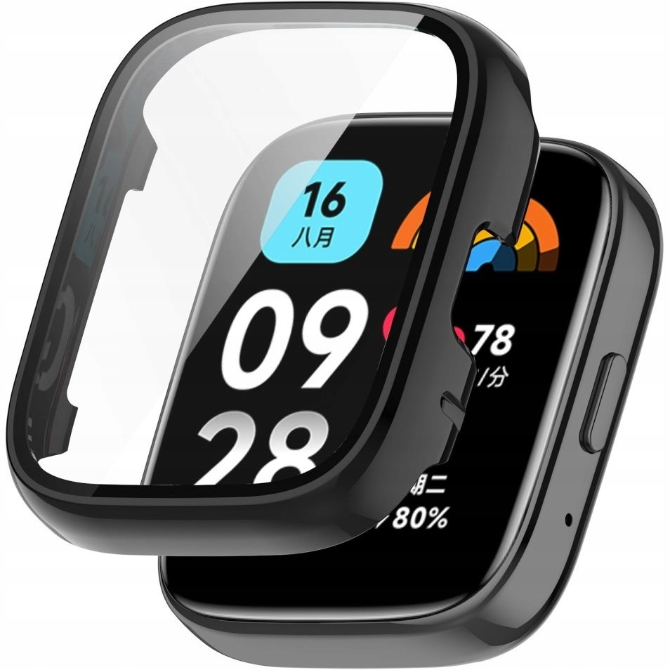 2w1 Etui Szkło Hartowane Do Xiaomi Redmi Watch 3 Active