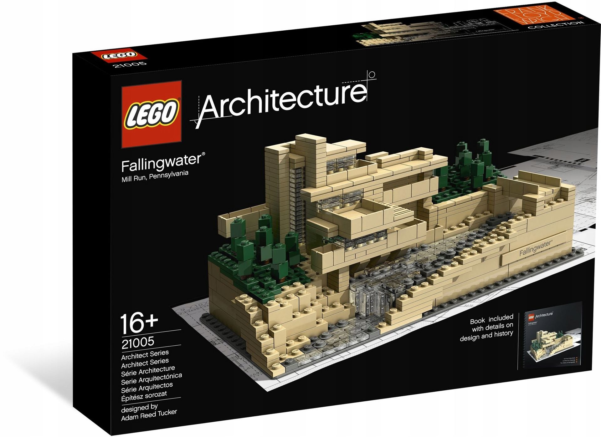Lego Architecture 21005 Fallingwater Mill Run Exclusive