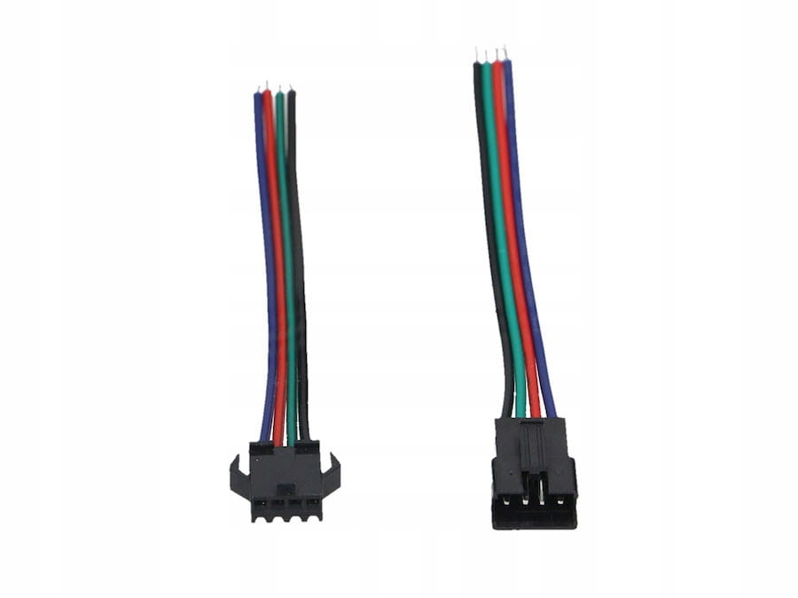 Szybko złączki mini Rgb wtyczka gniazdo z przewo