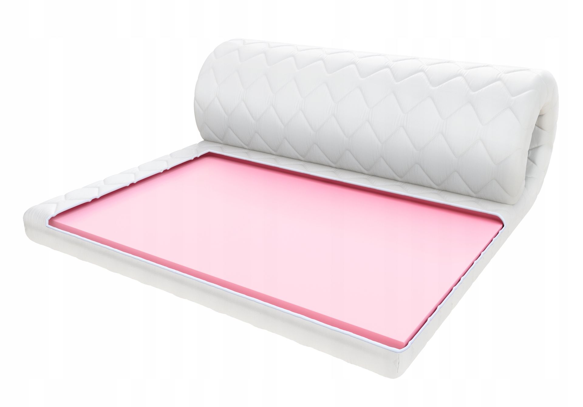 Materac Nawierzchniowy 90x190 visco Topper 5 cm
