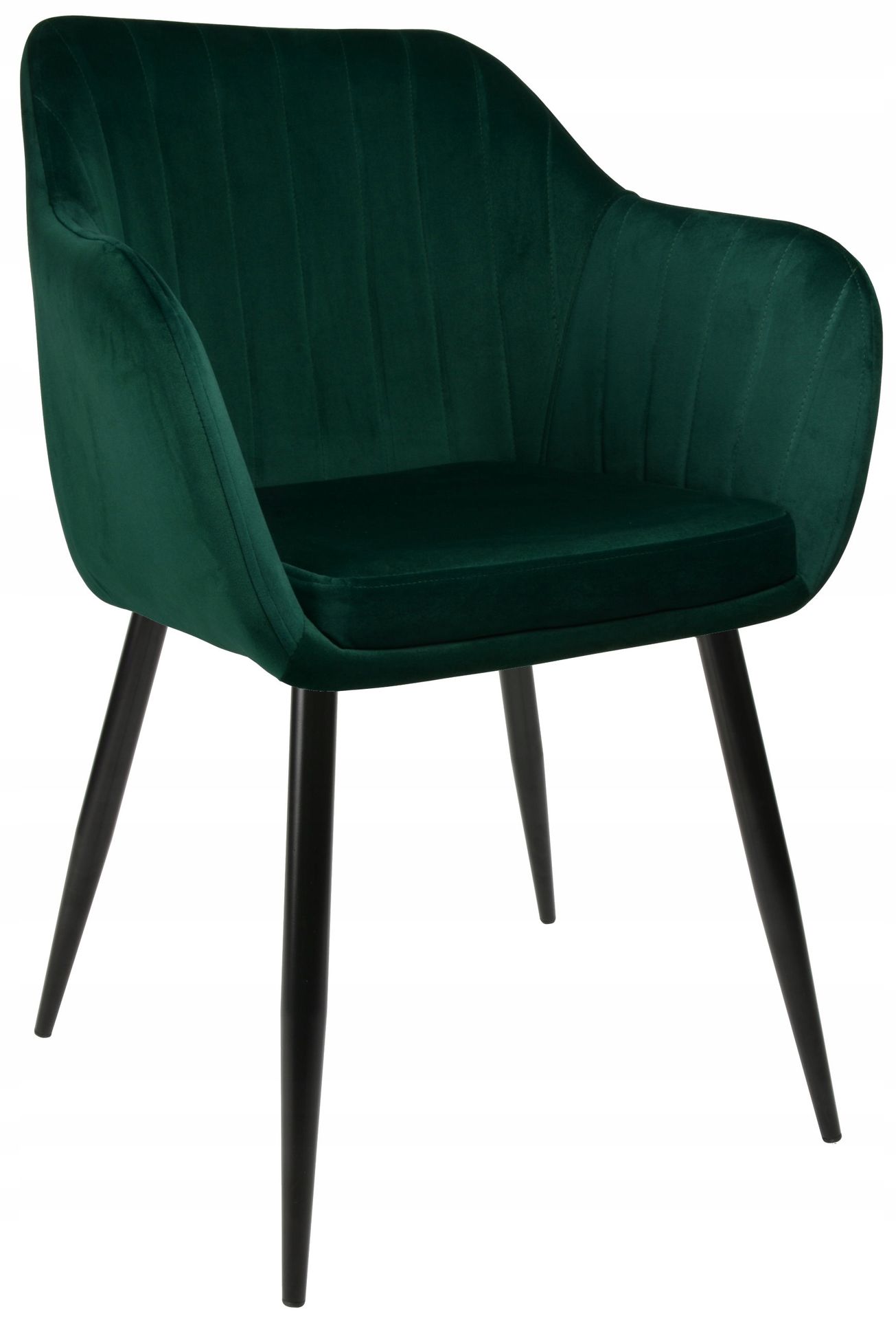 Krzesło Tapicerowane Welurowe Fotel Do Salonu Jadalni Nowoczesne Glamour