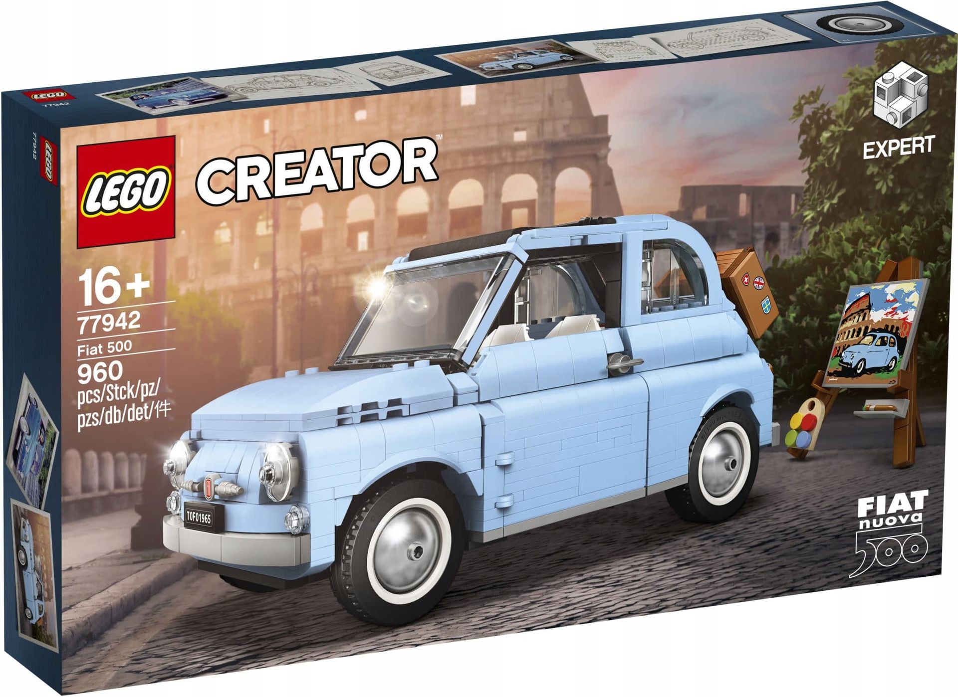 Lego Creator Expert 77942 Fiat 500