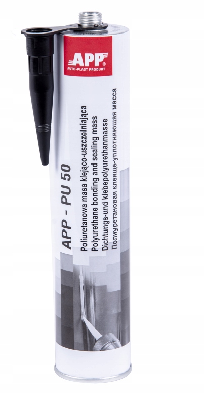 Masa poliuretanowa klejąco uszczelniająca kartusz App PU50 310ml czarny