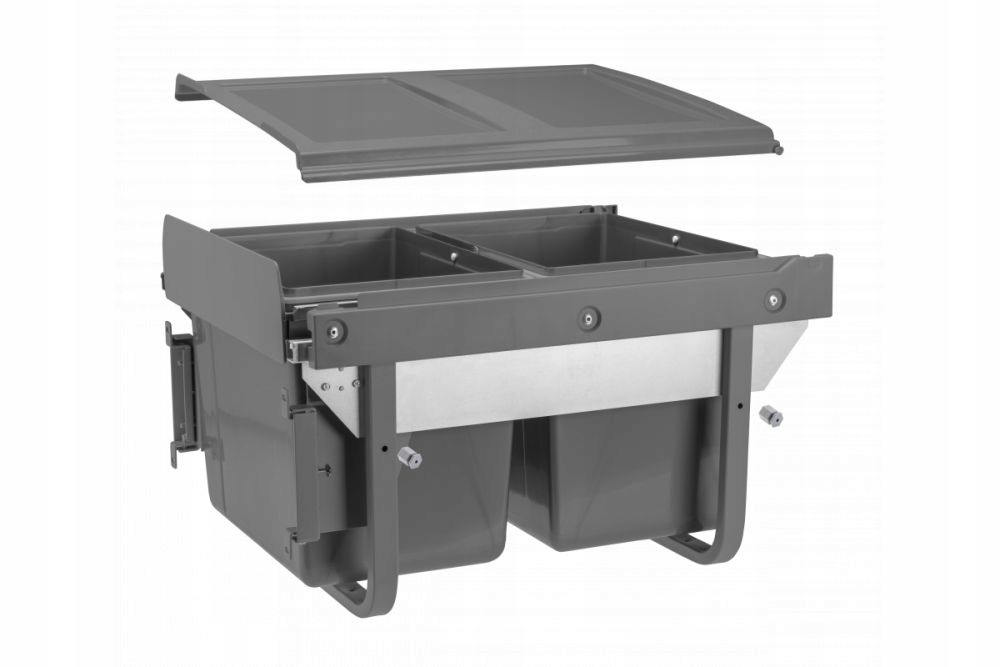 Segregator na śmieci Gtv Practi Eco 450mm 2x15l mo