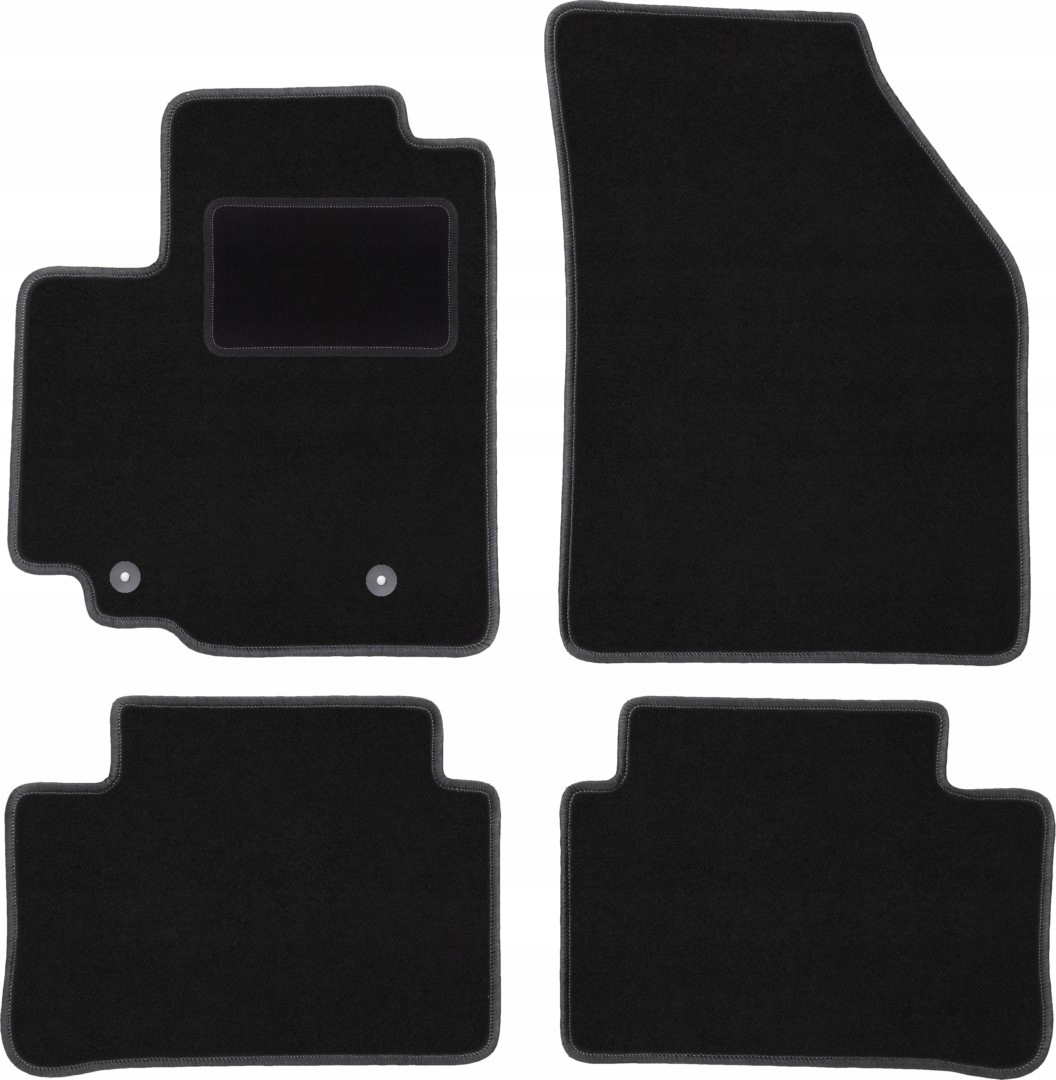 dywaniki czarne do: Suzuki Splash hatchback 2008-2014