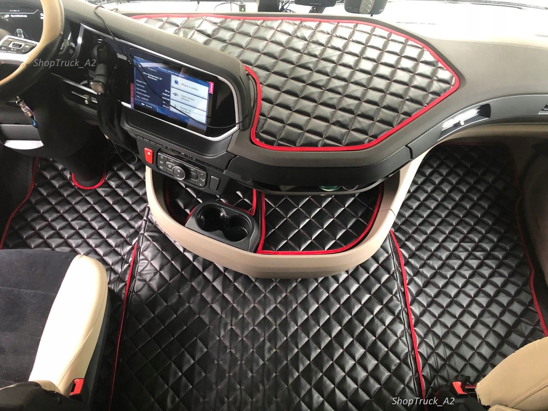 Dywaniki Pikowane Daf Xg/xg+ Od 2021 Fot. Składany