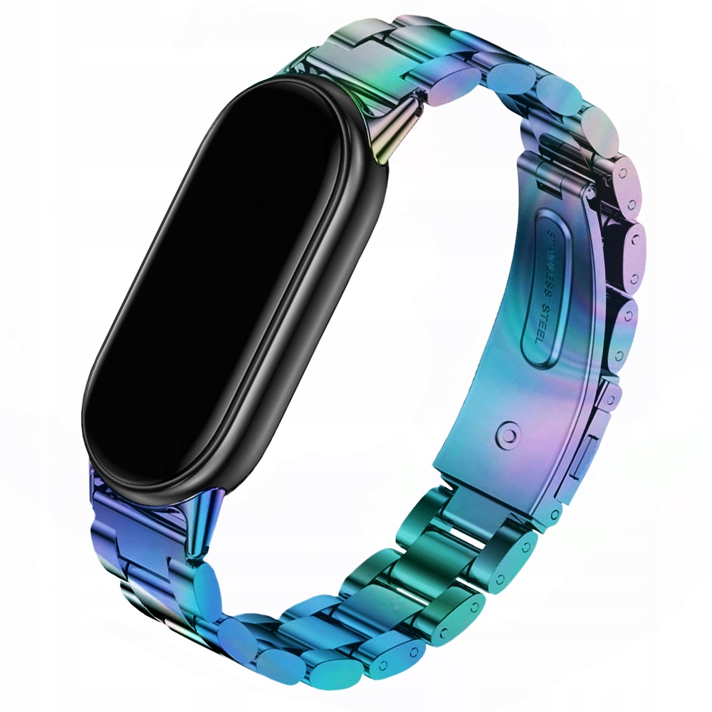 Pasek metalowy do Xiaomi Mi Band 8 i Mi Band 9 smartwatch sportowy mocny